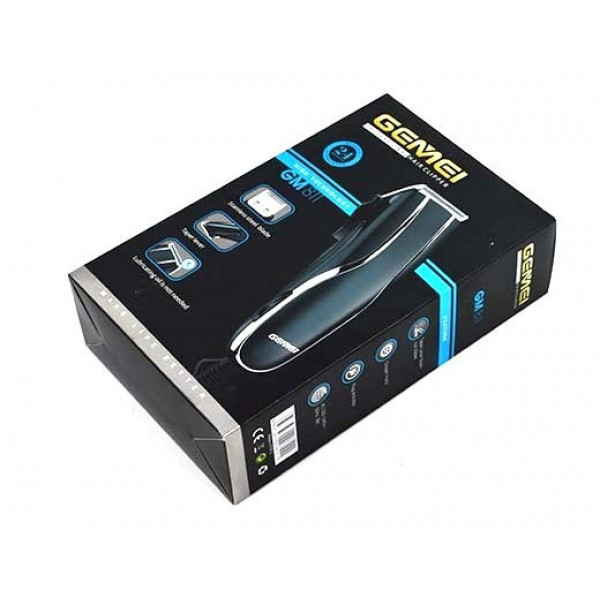 Машинка для стрижки GEMEI GM-811 - професійний інструмент для домашньої стрижки без шуму.