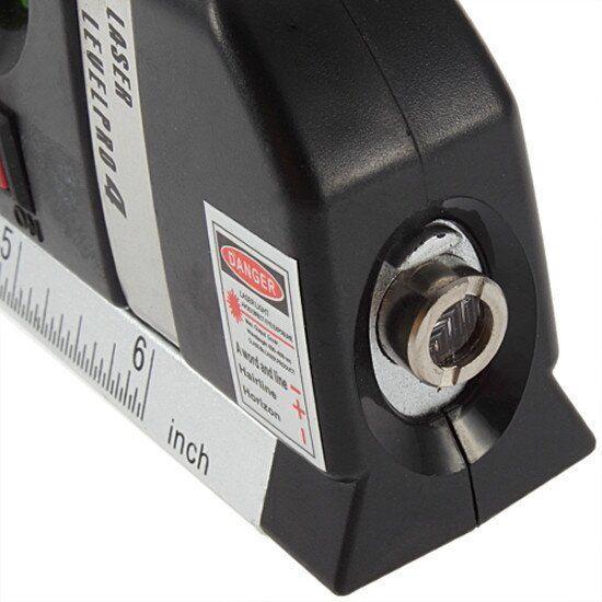 Лазерний рівень FIXIT Laser Level Pro 3 з вбудованою рулеткою для точних вимірювань
