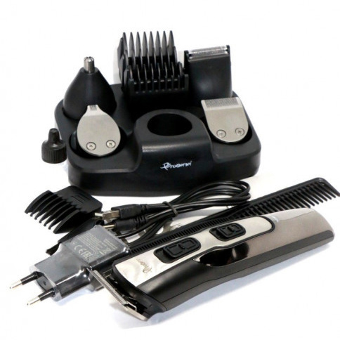 Машинка для стрижки GEMEI GM-592 10в1 — ідеальне рішення для догляду за зовнішністю.