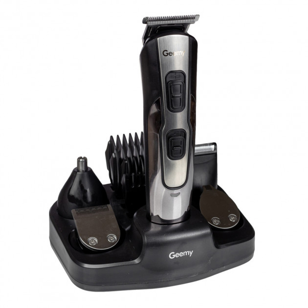 Машинка для стрижки GEMEI GM-592 10в1 — ідеальне рішення для догляду за зовнішністю.