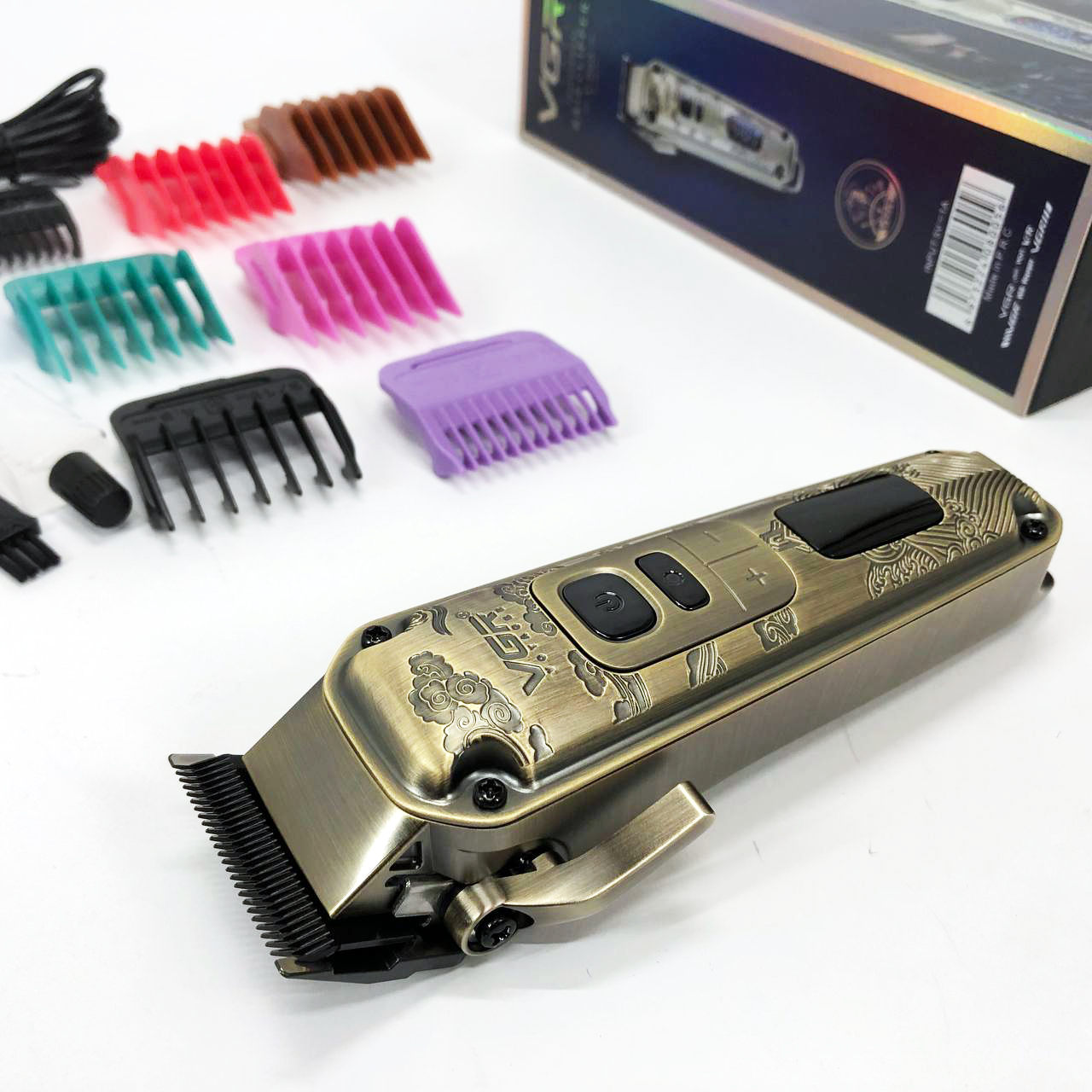 Машинка для стрижки волосся триммер для бороди VGR V-005 — изображение 6