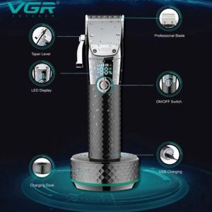 Машинка для стрижки професійна бездротова VGR V-682