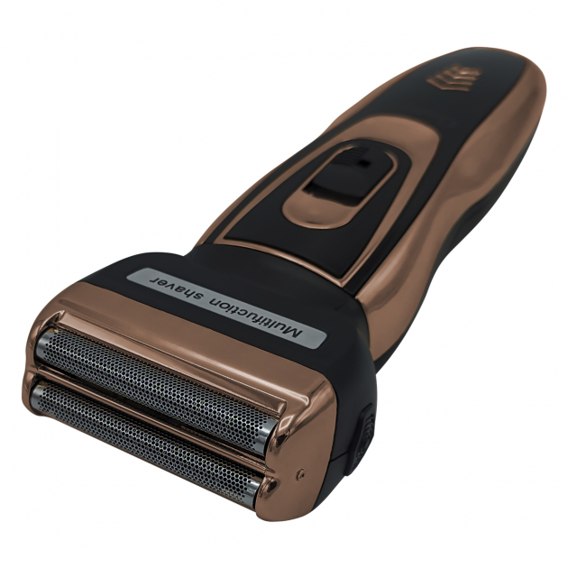 Електробритва сіткова і тріммер для бороди GEMEI / Geemy GM-595 з акумулятором. Колір: золотий — изображение 6