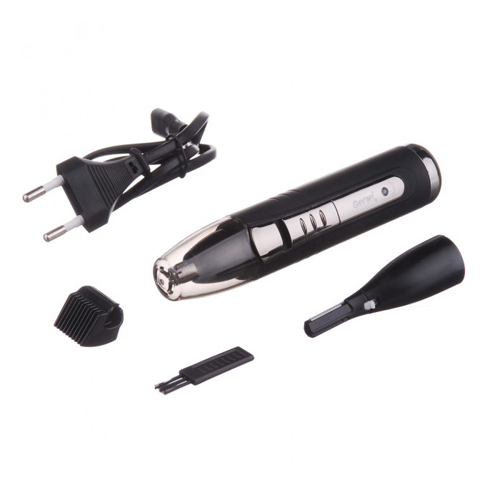 Тример GEMEI GM-3109 2в1, тример бездротовий, машинка чоловіча для гоління, бездротова електробритва — изображение 22