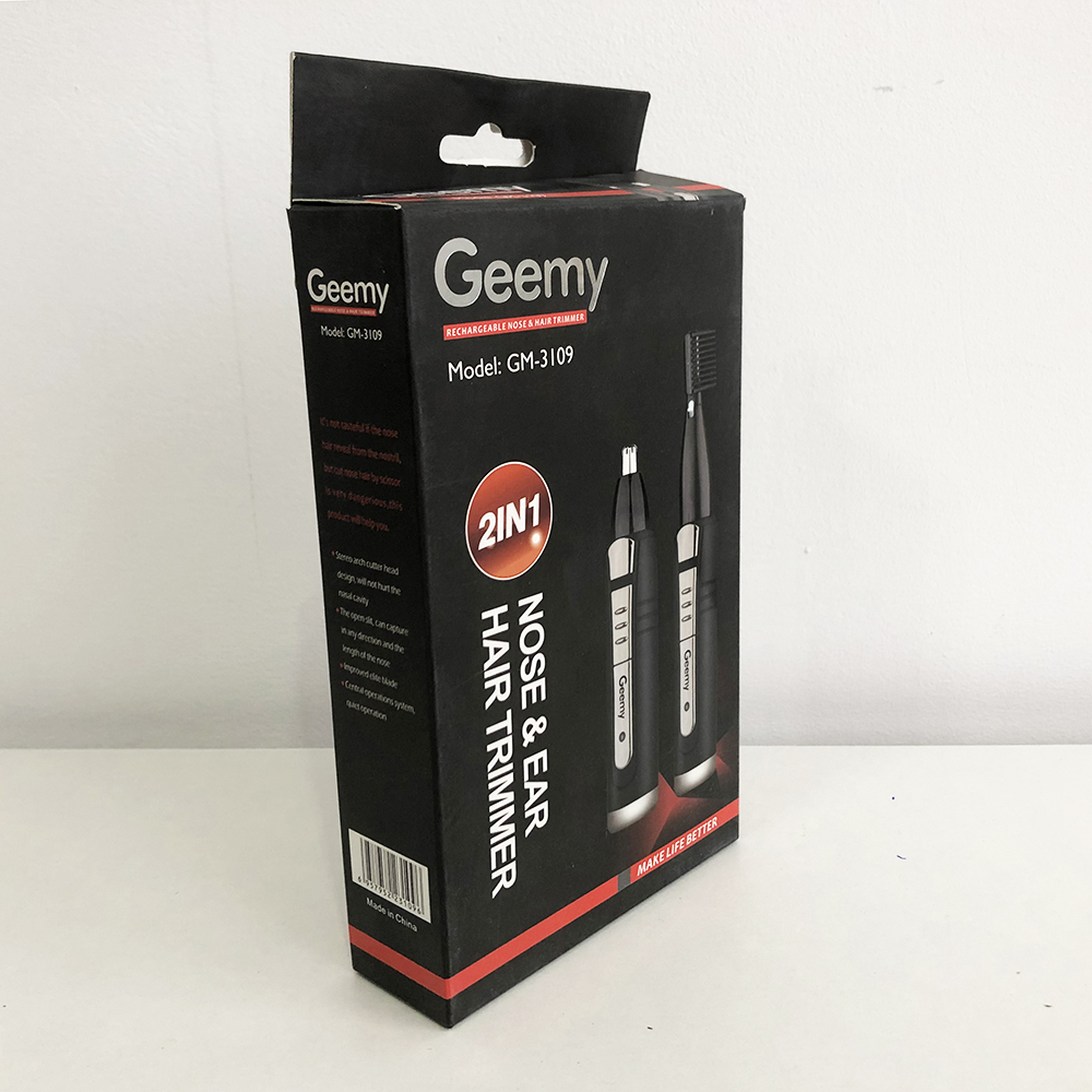 Тример GEMEI GM-3109 2в1, тример бездротовий, машинка чоловіча для гоління, бездротова електробритва — изображение 4