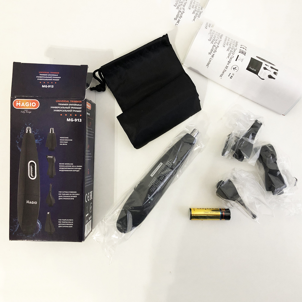 Тример MAGIO MG-913 Aqua 4в1, Тример бездротовий, Машинка чоловіча для гоління — изображение 4