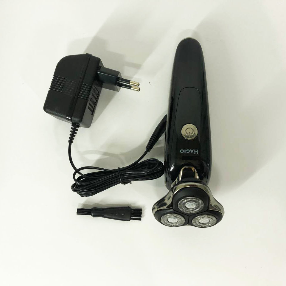 Електробритва 3 плав. голівки/ сухе/ вологе гоління/висувний триммер MAGIO MG-687 — изображение 10