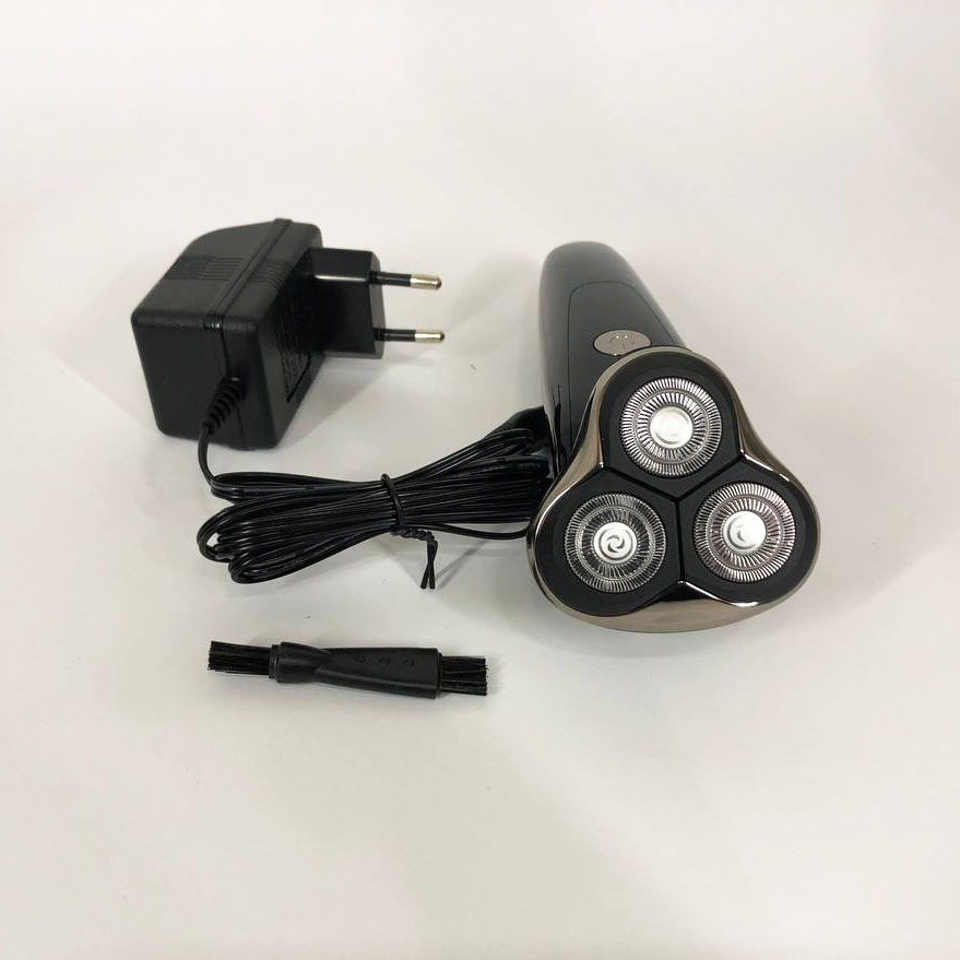 Електробритва 3 плав. голівки/ сухе/ вологе гоління/висувний триммер MAGIO MG-687 — изображение 16