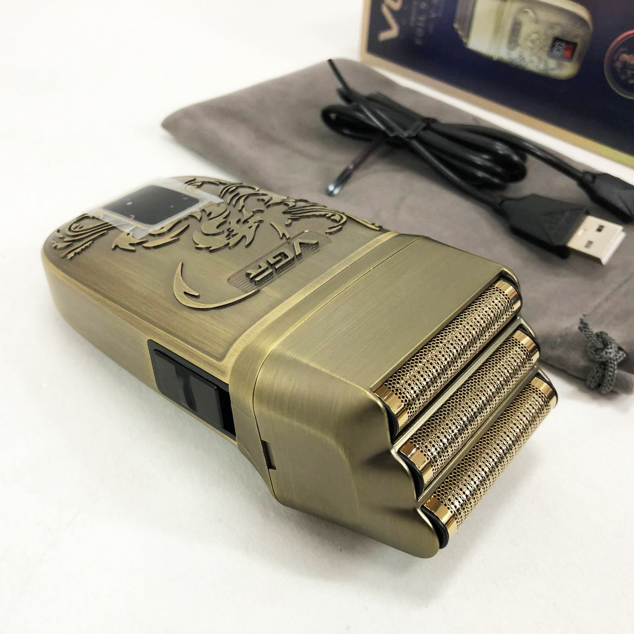 Електробритва VGR V-349 шейвер, потрійне лезо — изображение 18