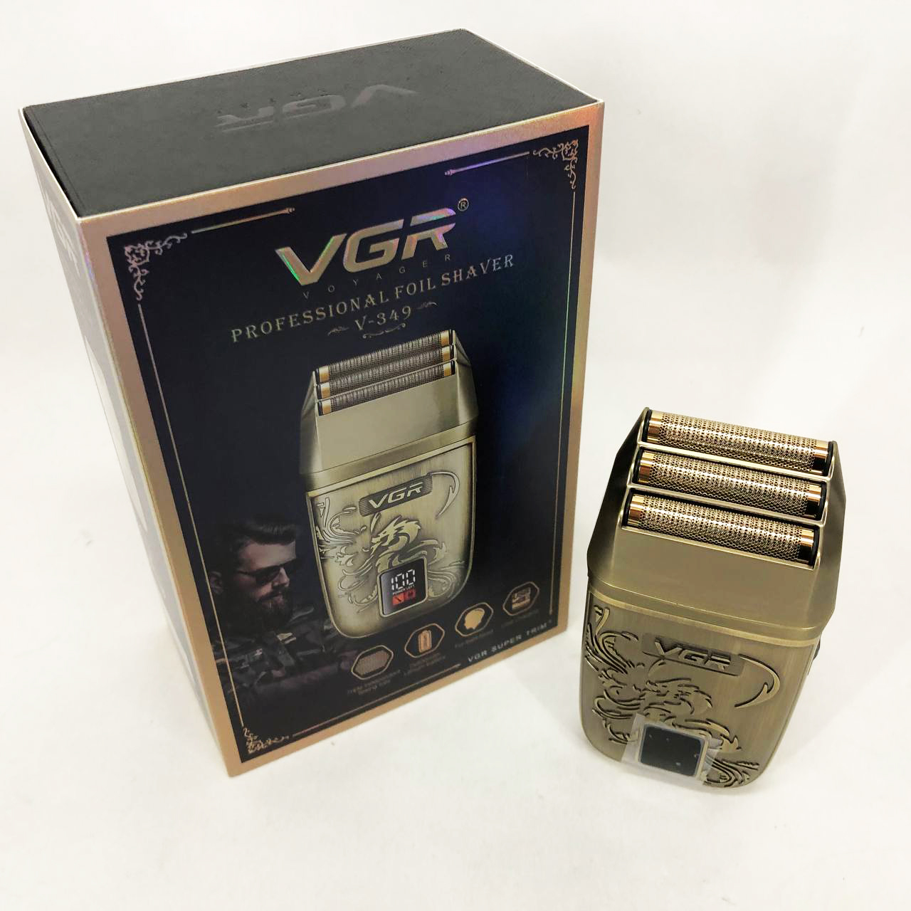 Електробритва VGR V-349 шейвер, потрійне лезо — изображение 13