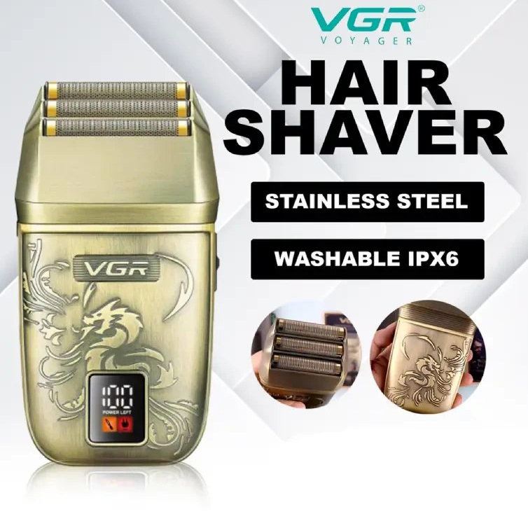 Електробритва VGR V-349 шейвер, потрійне лезо — изображение 3