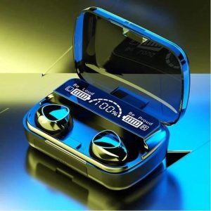 Бездротові навушники M10 з мікрофоном та док станцією-кейсом