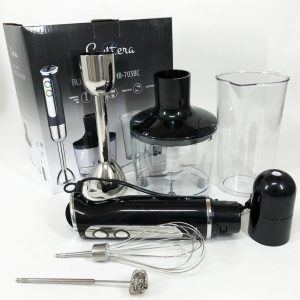 Блендер Suntera HB-703BC 800 Вт, електричний блендер, потужний блендер, портативний блендер