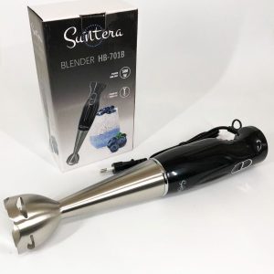Блендер Suntera HB-701B 500 Вт 2 режими швидкості, ніжка нержавіюча сталь, блендер переносний