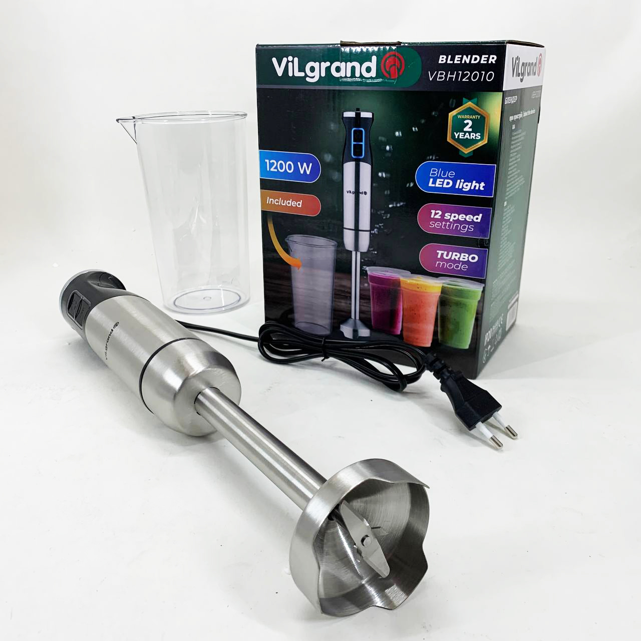 Блендер занурювальний VILGRAND VBH12010 — изображение 8