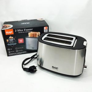 Електричний тостер RAF R.507 з 7 регульованими рівнями підсмажування та знімним піддоном для крихт 750 Вт
