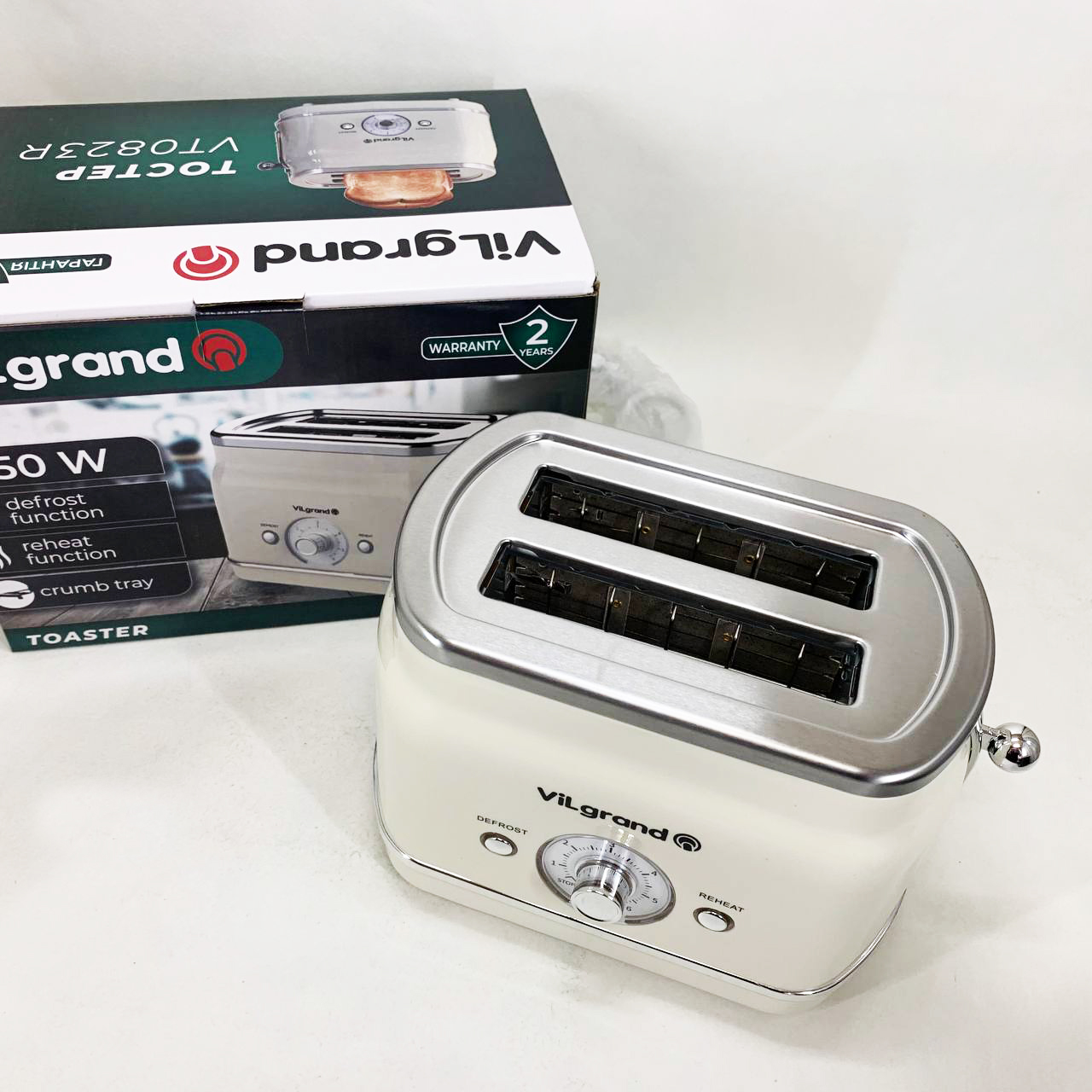 Тостер ViLgrand VT0823R — изображение 9