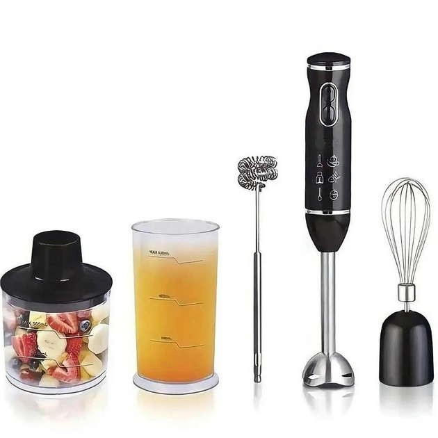 Блендер Domotec R.314B занурювальний 5 в 1800 Вт — изображение 16