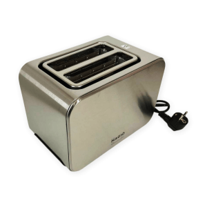 Тостер Magio MG-284 715 Вт, тостер для 2 грінок, електричний горизонтальний тостер, універсальний тостер