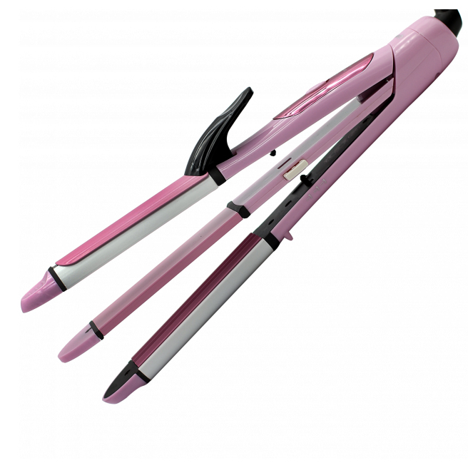 Випрямляч-стайлер GEMEI GM-2966 3-в-1 — гофре та плойка — изображение 12