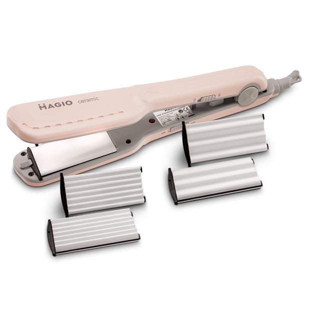 Щипці для волосся Magio MG-175P — 3 насадки, керамічні пластини — изображение 19