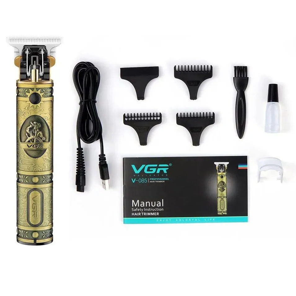 Машинка для стрижки VGR V-085 — акумуляторна T-лезо для окантовки — изображение 29