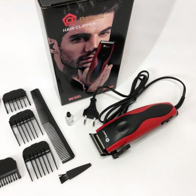 Машинка для стрижки Domotec MS-3304 — 4 насадки, нержавіючі леза