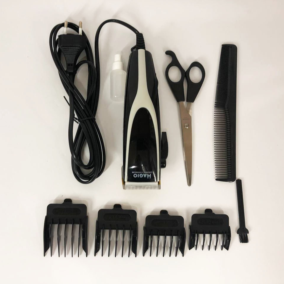 Машинка для стрижки MAGIO MG-184 — титанові леза, тихий мотор — изображение 12