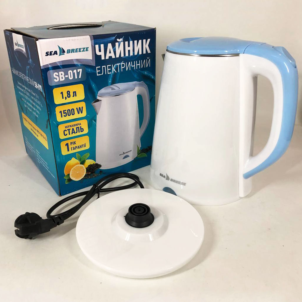Електрочайник SeaBreeze SB-017 1.8 Л 1500 Вт. — изображение 2