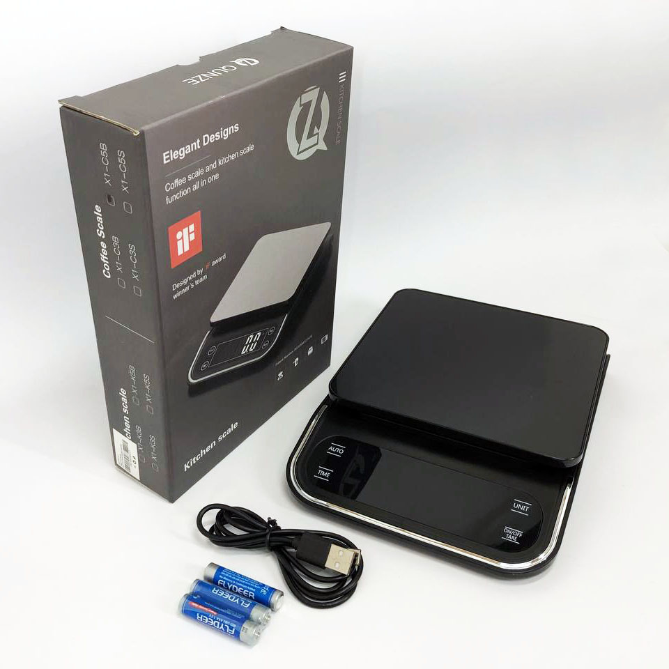 Кухонні електронні ваги X X-1 — 5 кг, точність 0,1 г — изображение 11