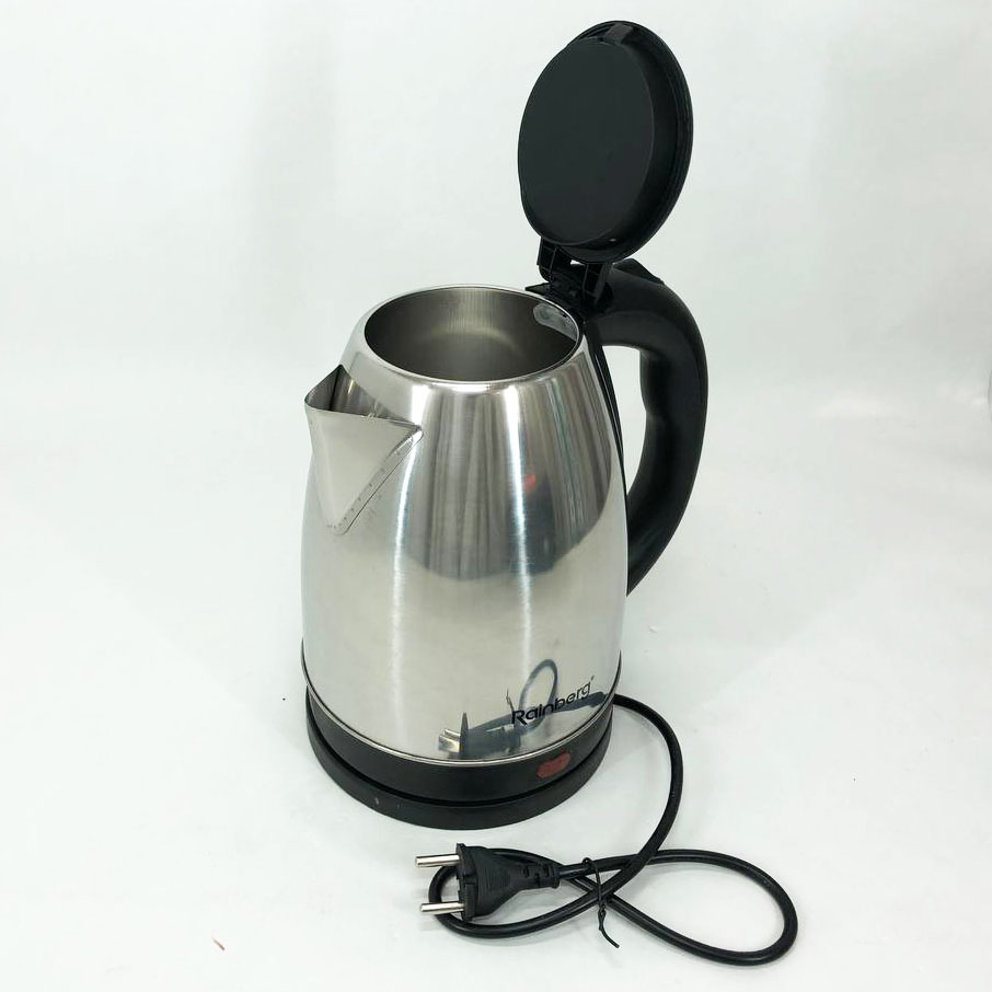 Електрочайник Rainberg RB-804 дисковий 2л, чайник електро, стильний електричний чайник, електронний — изображение 4