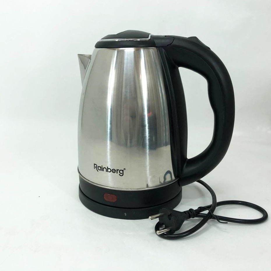 Електрочайник Rainberg RB-804 дисковий 2л, чайник електро, стильний електричний чайник, електронний — изображение 8