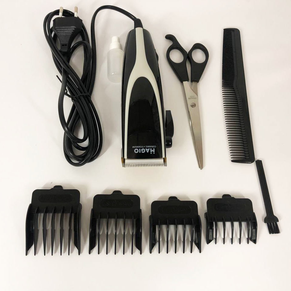 Машинка для стрижки MAGIO MG-184 — титанові леза, тихий мотор — изображение 11