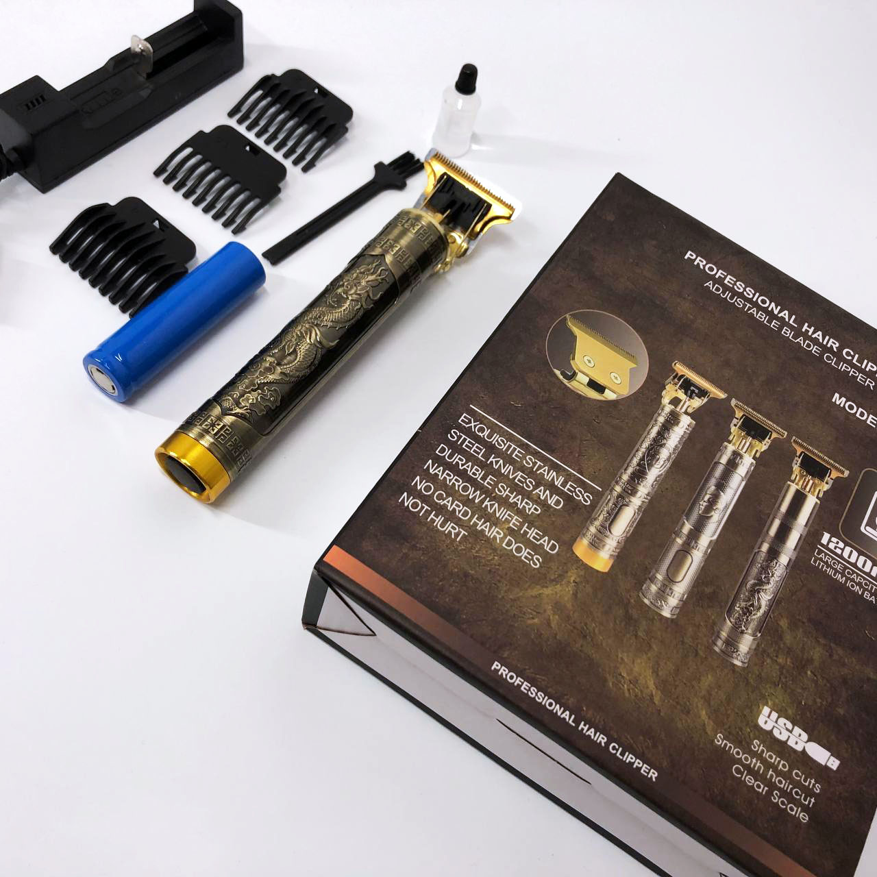 Акумуляторна машинка-триммер WS-T88 — до 240 хв безперервної роботи — изображение 6