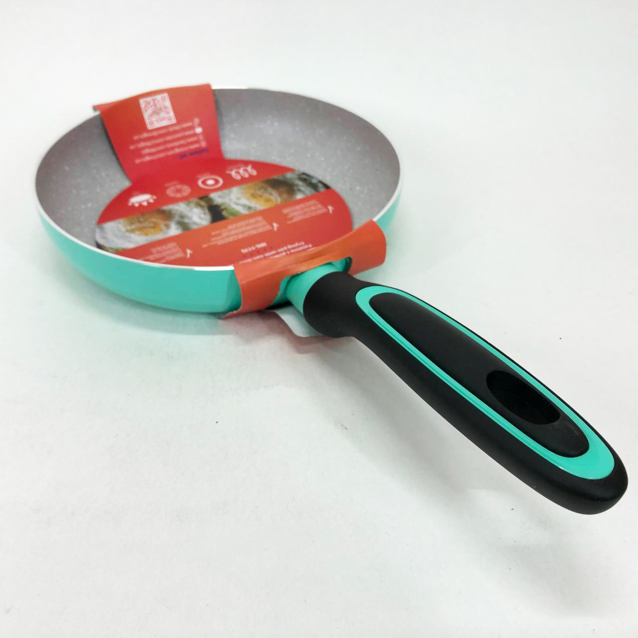 Сковорода Magio MG-1175 з мармуровим антипригарним покриттям 20 см, антипригарна сковорода — изображение 7