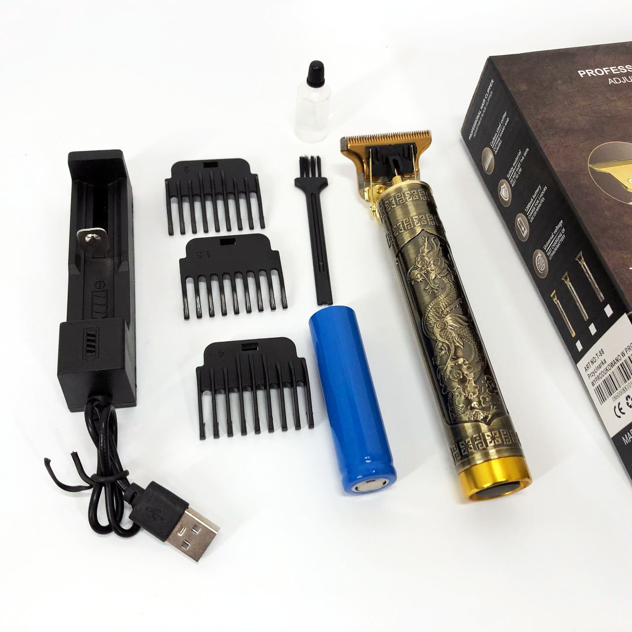 Акумуляторна машинка-триммер WS-T88 — до 240 хв безперервної роботи — изображение 2