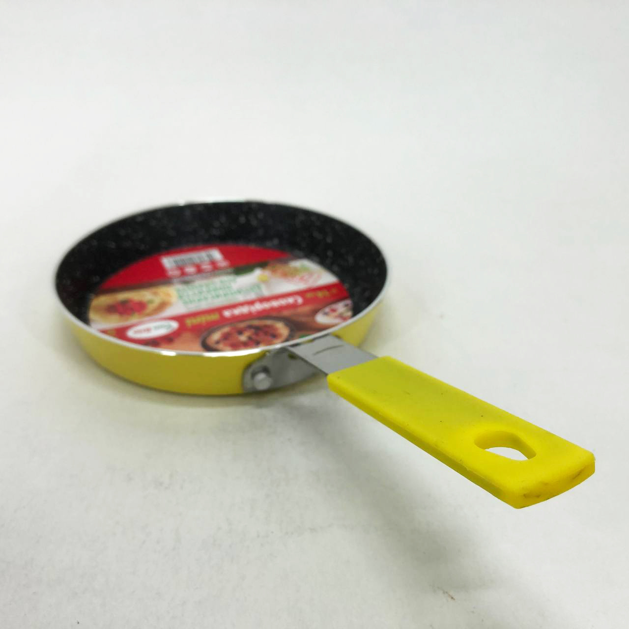 Сковорода Con Brio CB-1414, 14см, Міні, Eco Granite, Якісна сковорода. Колір: жовтий — изображение 6