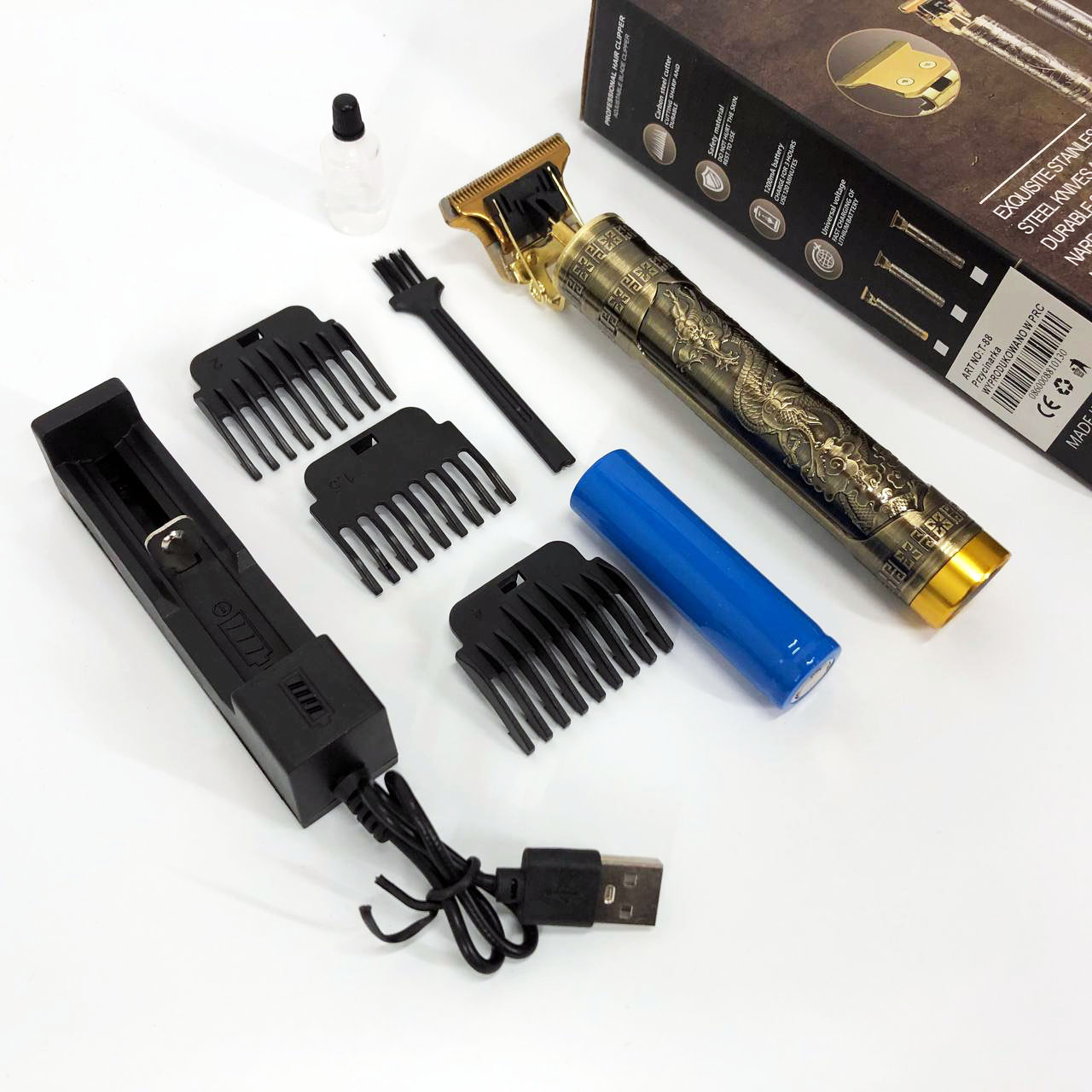 Акумуляторна машинка-триммер WS-T88 — до 240 хв безперервної роботи — изображение 7