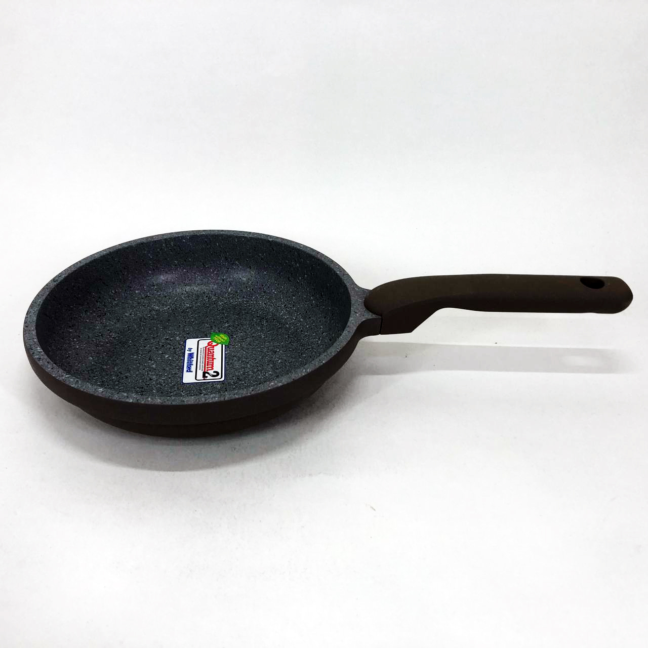 Сковорода Con Brio CB-2026 Eco Granite Premium 20 см. Сковорода для дому якісна. Колір: сірий — изображение 9