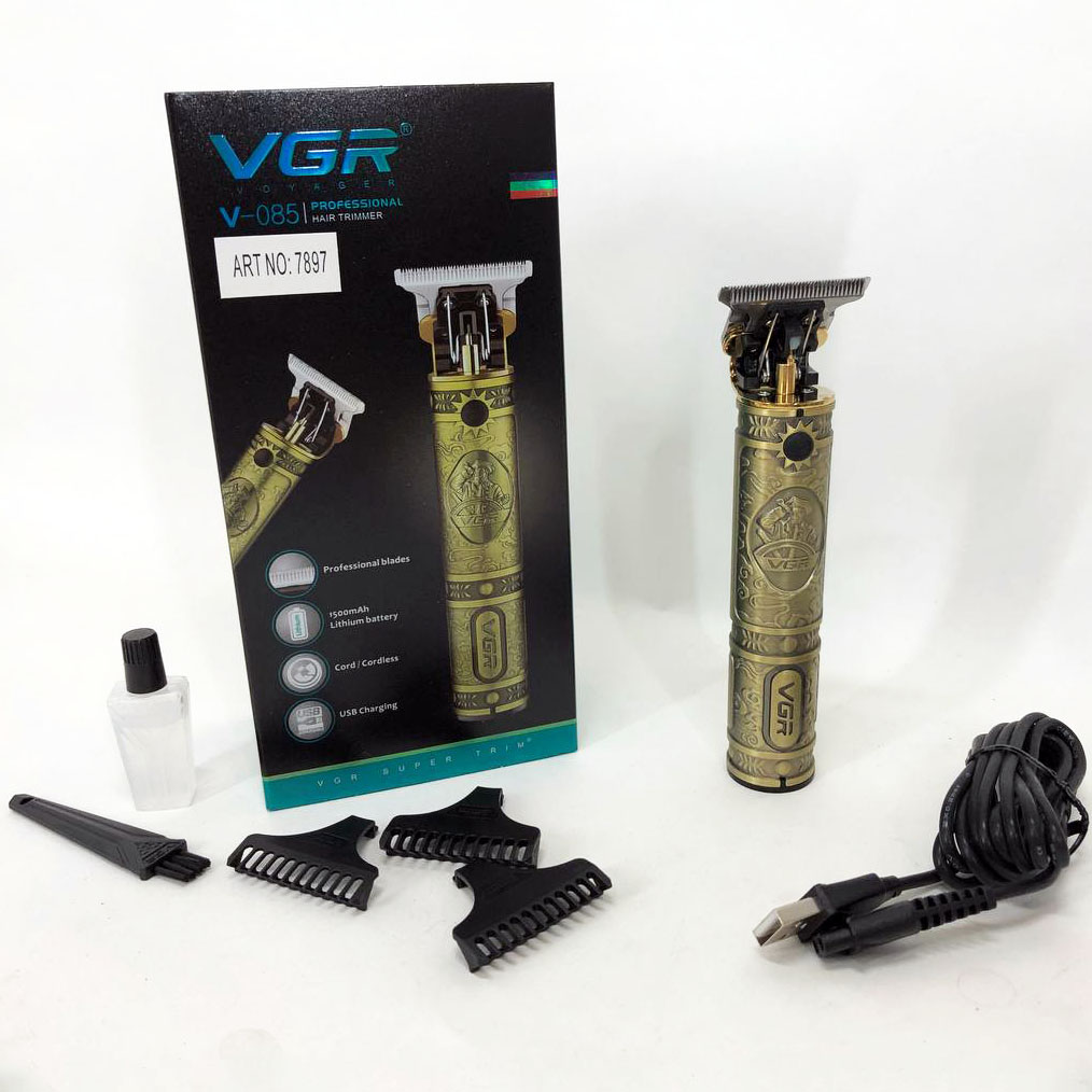 Машинка для стрижки VGR V-085 — акумуляторна T-лезо для окантовки — изображение 41