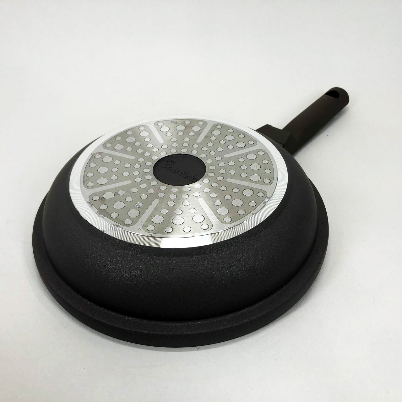 Сковорода Con Brio CB-2026 Eco Granite Premium 20 см. Сковорода для дому якісна. Колір: сірий — изображение 2