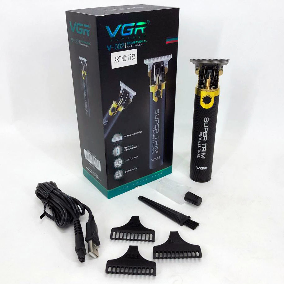 Машинка для стрижки VGR V-082 — акумуляторна до 300 хв, T-лезо — изображение 16