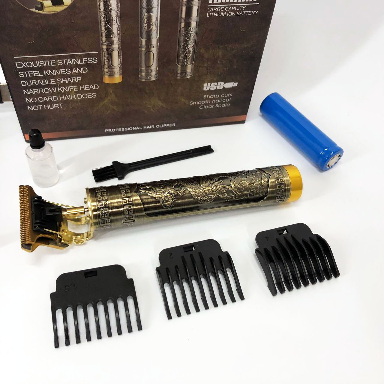 Акумуляторна машинка-триммер WS-T88 — до 240 хв безперервної роботи — изображение 13