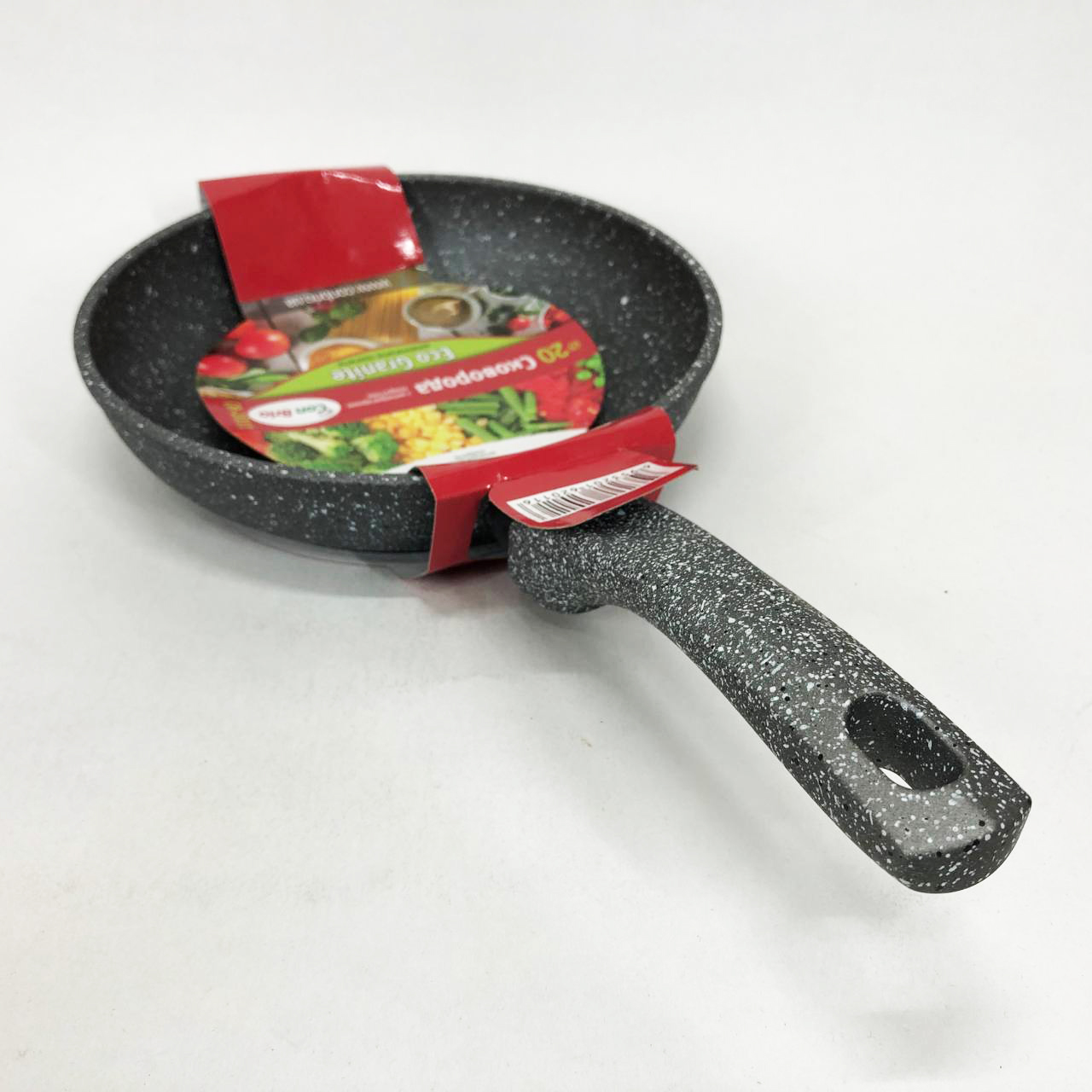 Сковорода Con Brio CB-2011 20 см, сковорода з антипригарним покриттям, сковорода зручна на кухню — изображение 6