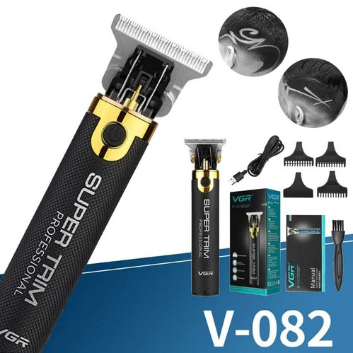 Машинка для стрижки VGR V-082 — акумуляторна до 300 хв, T-лезо — изображение 3
