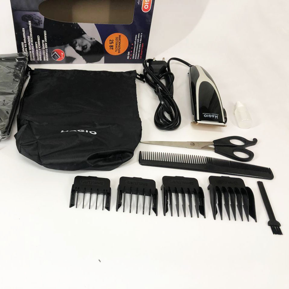 Машинка для стрижки MAGIO MG-184 — титанові леза, тихий мотор — изображение 7