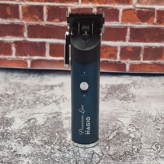 Машинка для стрижки Magio MG-183 — акумуляторна, DLC-лезо, 210 хв — изображение 6