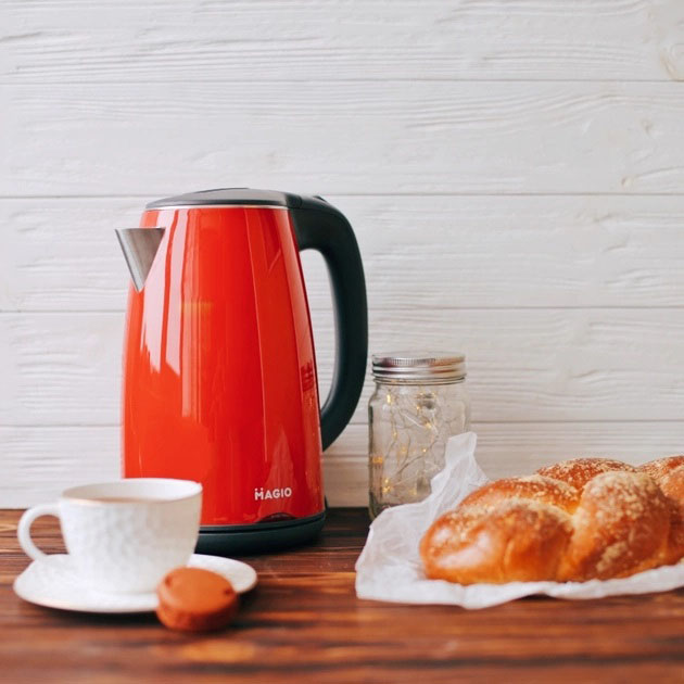 Електрочайник Magio MG-977, 1.7л, гарний електричний чайник, стильний електричний чайник — изображение 4