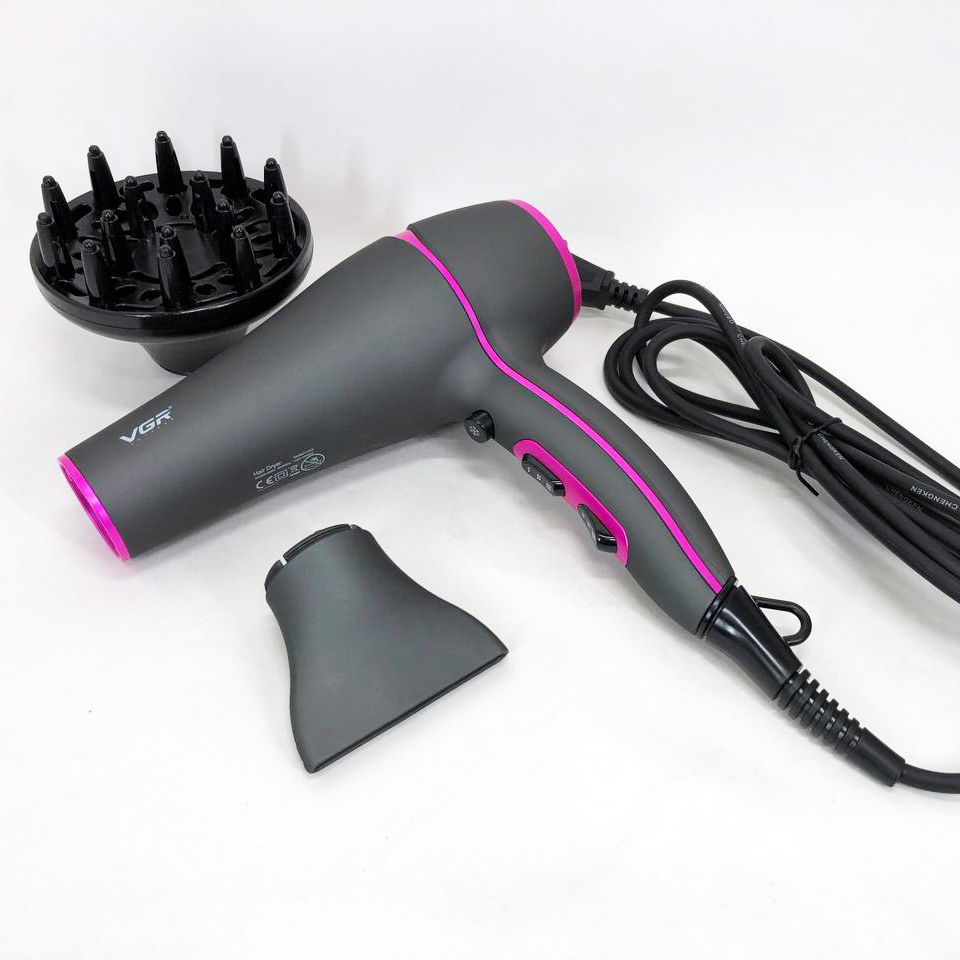 Професійний фен VGR V-402 2200W — швидка укладка — изображение 14