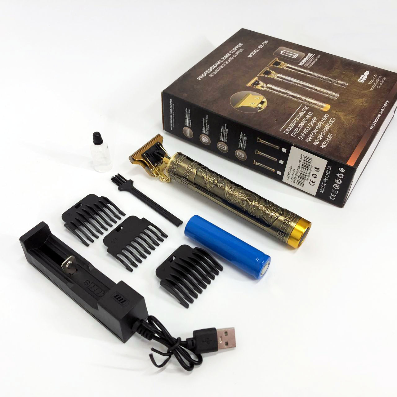 Акумуляторна машинка-триммер WS-T88 — до 240 хв безперервної роботи — изображение 5